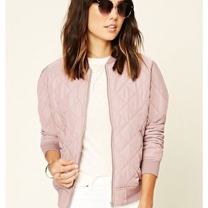 Forever 21 contemporary bomber jacket